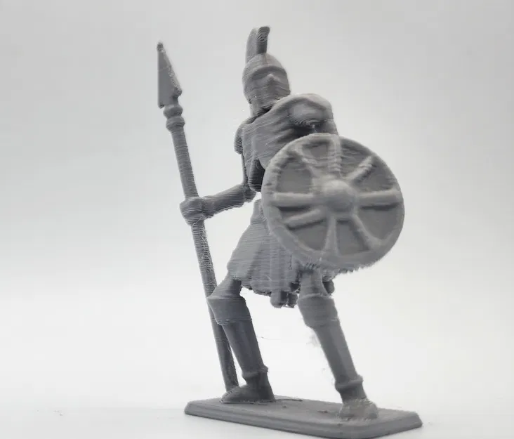 Mô Hình Chiến Binh Bộ Xương Cầm Giáo Cho Game Tabletop - Image 3