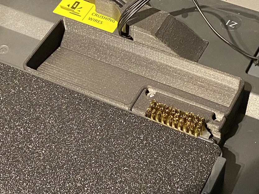 SOVOL SV08: Silicone Nozzle Cleaner & Purge Bucket (không load cell) + chổi đồng - Image 6