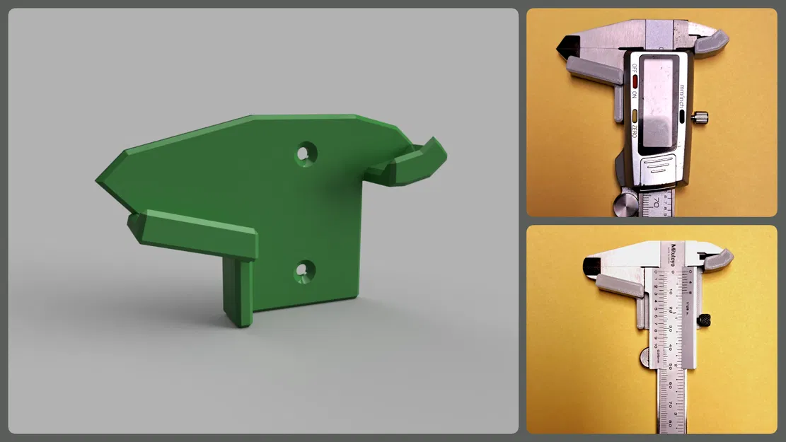 Kệ Treo Thước Cặp Chuyên Nghiệp - 2 Phiên Bản Lắp Đặt - Image 1