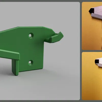 Kệ Treo Thước Cặp Chuyên Nghiệp - 2 Phiên Bản Lắp Đặt