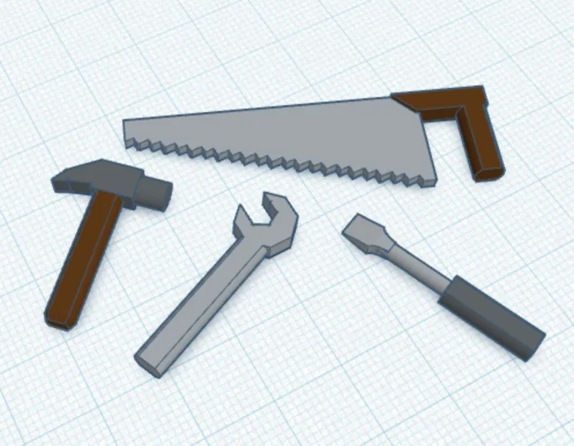 Bộ Dụng Cụ Mô Hình Dummy 13 - Phụ Kiện Sống Động - Image 1