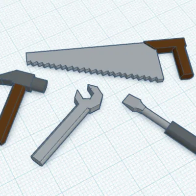 Bộ Dụng Cụ Mô Hình Dummy 13 - Phụ Kiện Sống Động