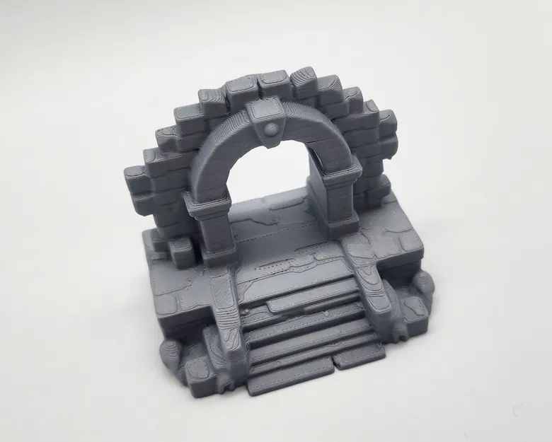 Cổng Vòm Đá Mini: Lối Vào Hầm Mộ Cho Game Tabletop - Image 3