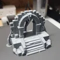 Cổng Vòm Đá Mini: Lối Vào Hầm Mộ Cho Game Tabletop - Thumbnail 4