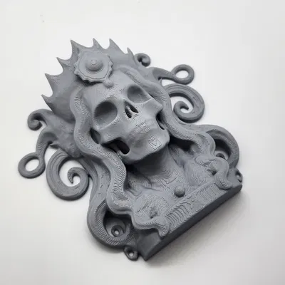 Mô Hình Nữ Hoàng Xương Bí Ẩn - Dễ In, Đứng Vững