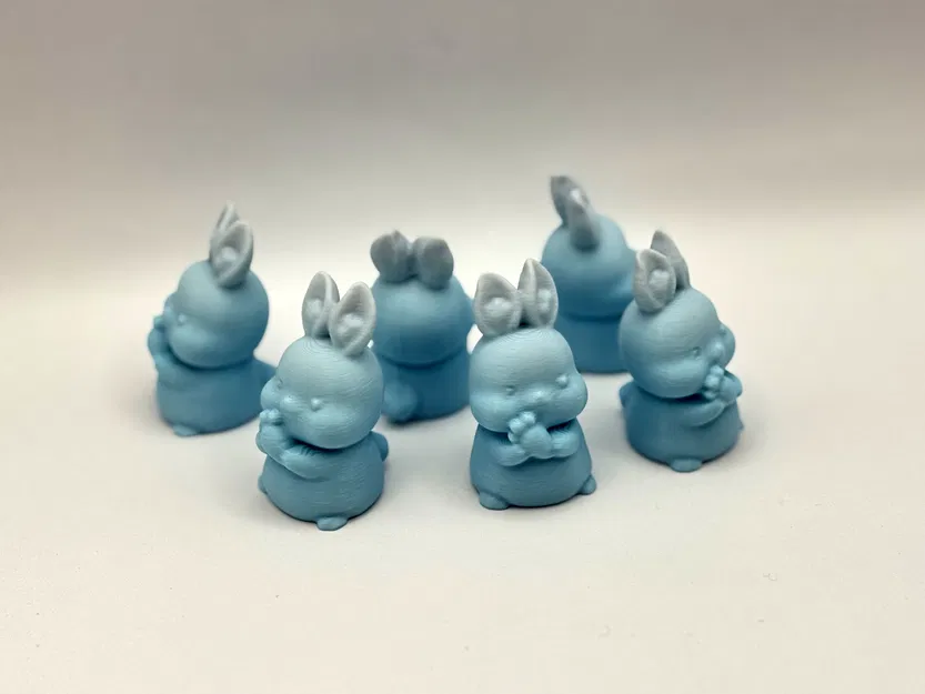 Tượng Thỏ Ôm Ấp (Cuddly Rabbit Figurine) - Image 1