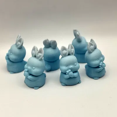 Tượng Thỏ Ôm Ấp (Cuddly Rabbit Figurine)