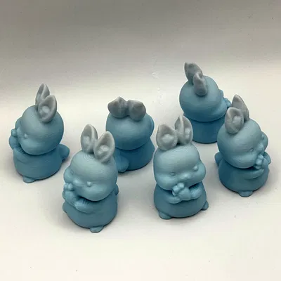 Tượng Thỏ Ôm Ấp (Cuddly Rabbit Figurine)