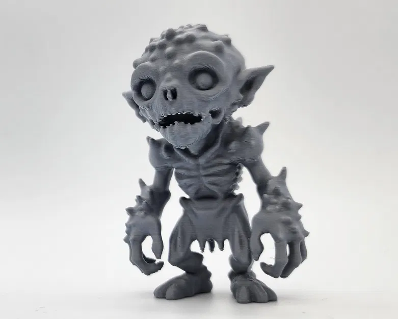 Mô Hình Yêu Tinh Zombie Nhỏ - Thử Thách Kỹ Năng In 3D - Image 1