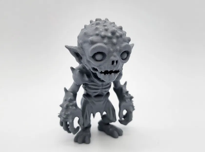 Mô Hình Yêu Tinh Zombie Nhỏ - Thử Thách Kỹ Năng In 3D - Image 4