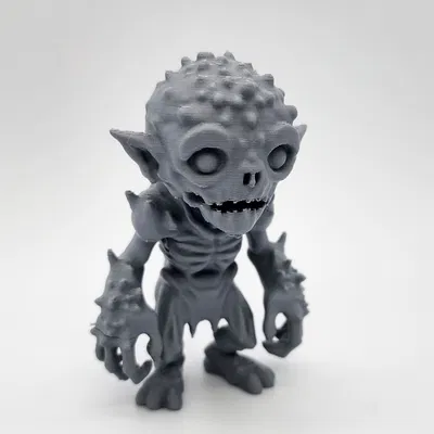 Mô Hình Yêu Tinh Zombie Nhỏ - Thử Thách Kỹ Năng In 3D