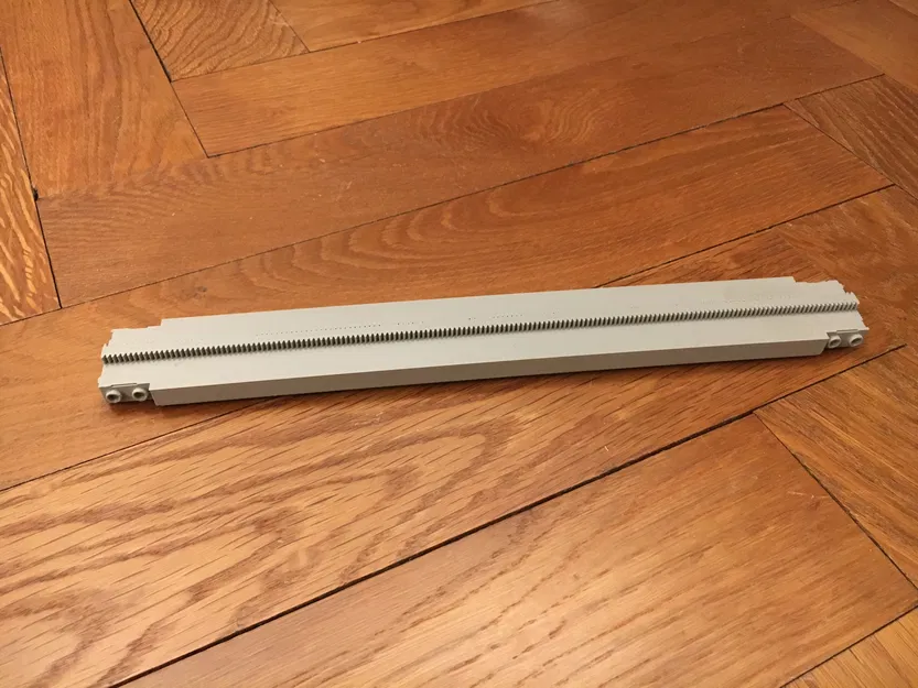 Thanh Ray Tàu Lego Monorail Thẳng Dài 32 Mắt (In 3D) - Image 1