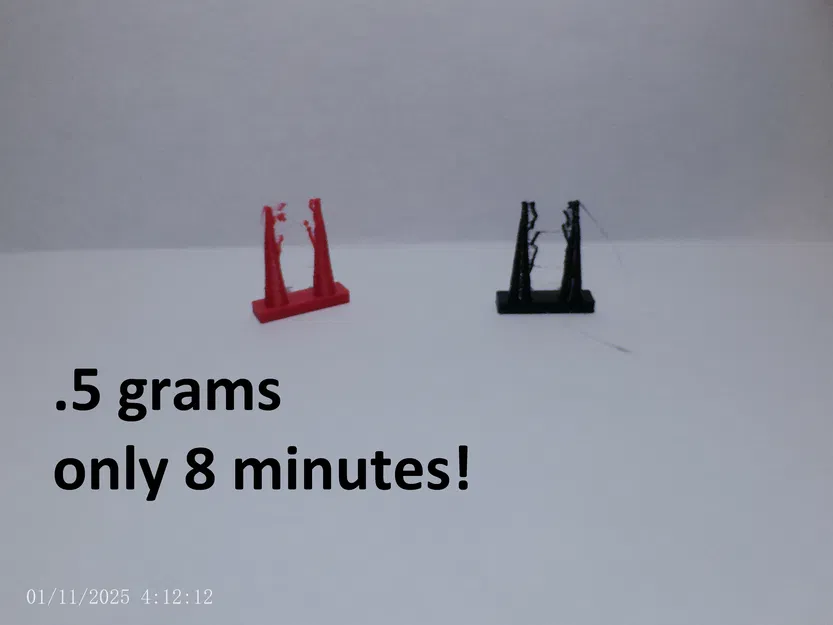 Mini String Test: Kiểm tra sợi nhựa in 3D nhanh chóng - Image 1