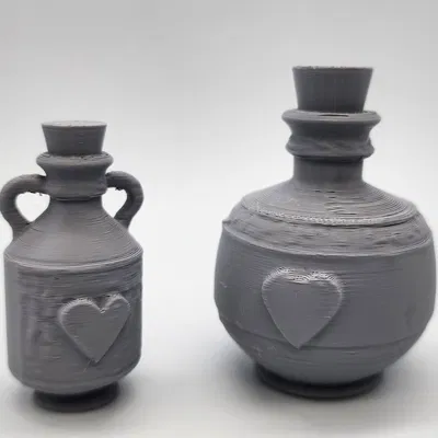 Các Chai Thuốc Hồi Phục Mini (Miniature Healing Potion Bottles)