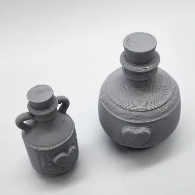 Các Chai Thuốc Hồi Phục Mini (Miniature Healing Potion Bottles)