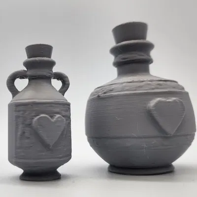 Các Chai Thuốc Hồi Phục Mini (Miniature Healing Potion Bottles)