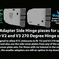 Adapter K1C dùng với bản lề 270° V2 & V3 (K1/K1 Max) cho side cover V3 - Thumbnail 1