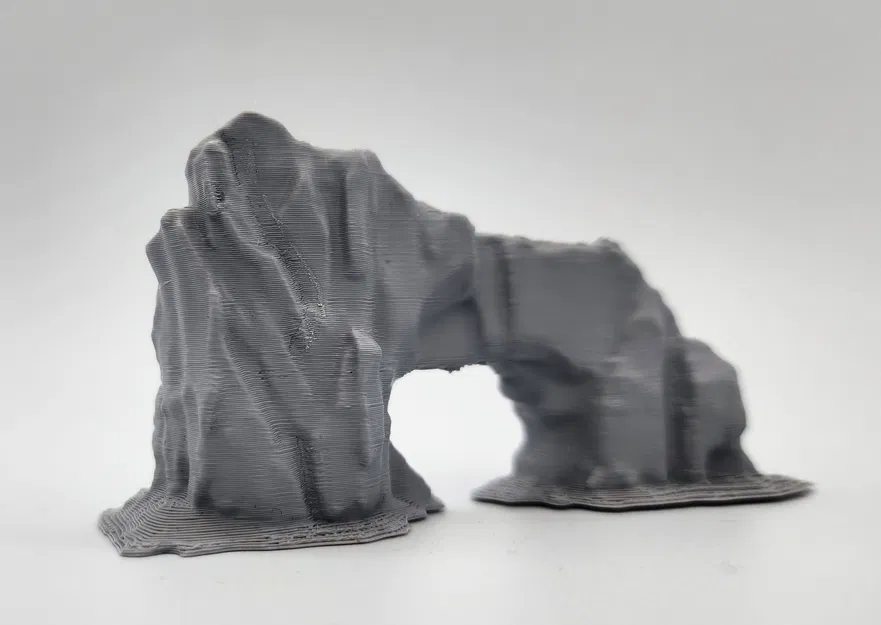 Mô Hình Cổng Đá Tự Nhiên - Địa Hình Game Bàn 3D - Image 1