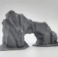 Mô Hình Cổng Đá Tự Nhiên - Địa Hình Game Bàn 3D - Thumbnail 1