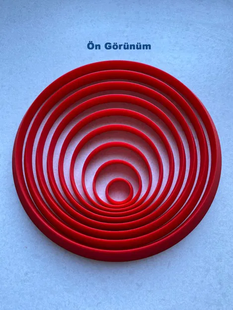 Khuôn Cắt Vòng Tròn Đa Năng Cho Bánh & Đất Sét - Image 2