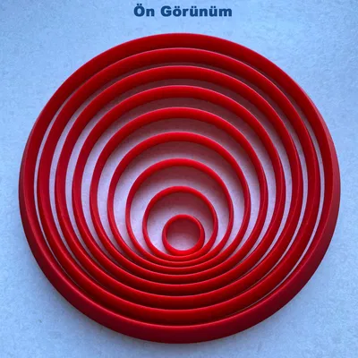 Khuôn Cắt Vòng Tròn Đa Năng Cho Bánh & Đất Sét