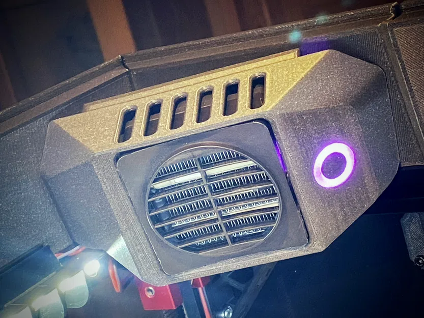 TARTARUS Heater Core Module: Vỏ PTC chamber heater cho Top Hat Voron 2.4 - Image 1