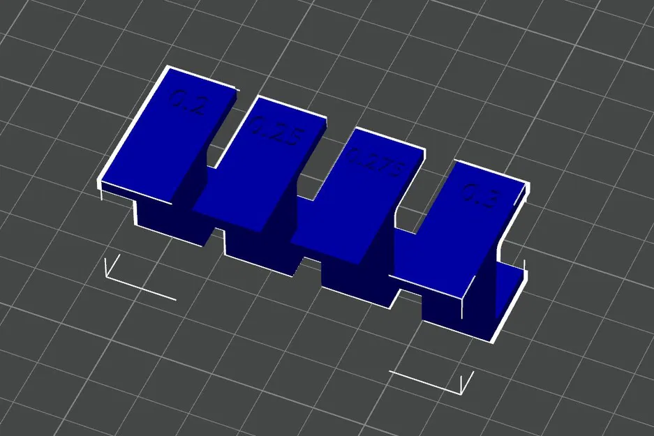 Mô hình thử nghiệm khoảng cách Top Z cho Support 3D - Image 1