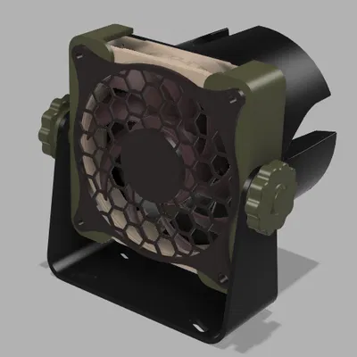 Giá đỡ quạt 120mm 3D - Tăng cường luồng gió tiện lợi