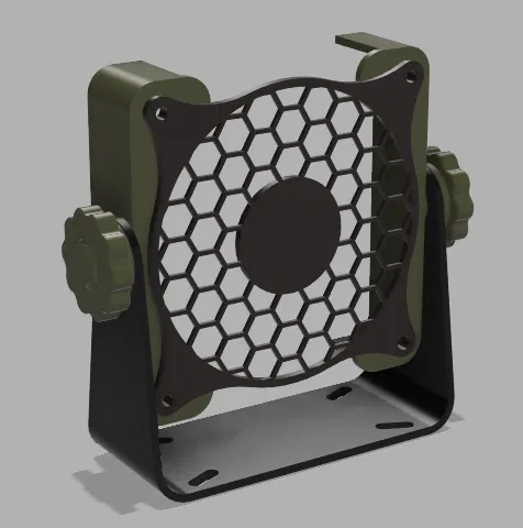 Giá đỡ quạt 120mm 3D - Tăng cường luồng gió tiện lợi - Image 5