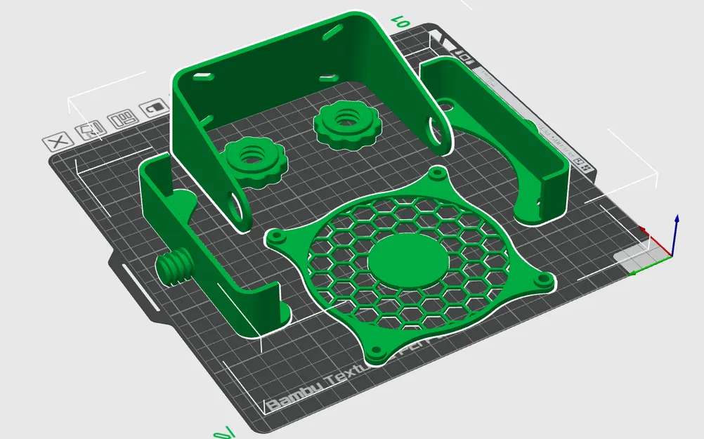 Giá đỡ quạt 120mm 3D - Tăng cường luồng gió tiện lợi - Image 6