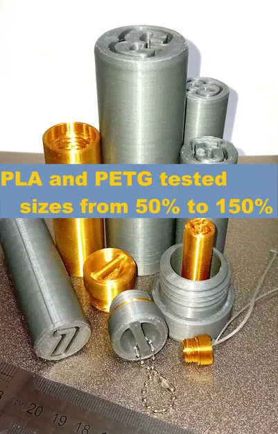 Hộp tròn đánh số (Round numbered containers) - Image 3