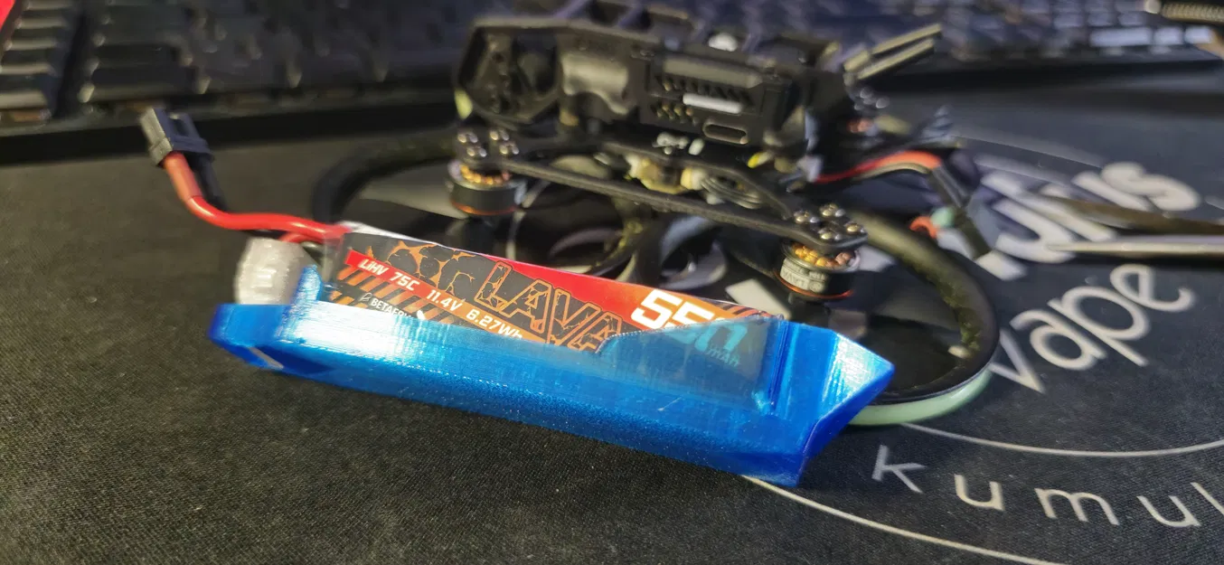 Giá đỡ/bảo vệ pin LiPo BetaFPV Lava550 3S LiHV cho PAVO 20 Pro - Image 1