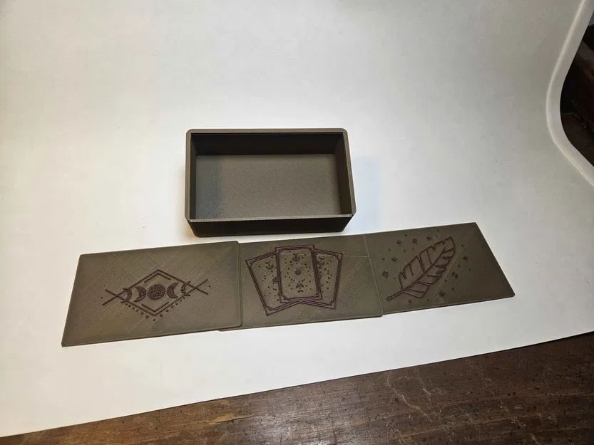 Hộp Đựng Bài Tarot In 3D - 3 Mẫu Nắp Độc Đáo - Image 6