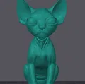 Tượng Mèo Sphinx 3D - Độc Đáo, Đáng Yêu Cho Ngôi Nhà Bạn - Thumbnail 1