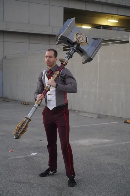 Búa Mercury của Jayce trong Arcane [WIP] - Image 1