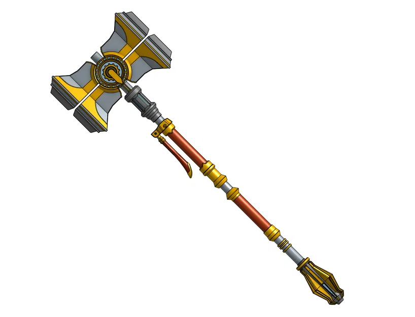 Búa Mercury của Jayce trong Arcane [WIP] - Image 3