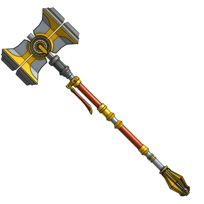 Búa Mercury của Jayce trong Arcane [WIP]