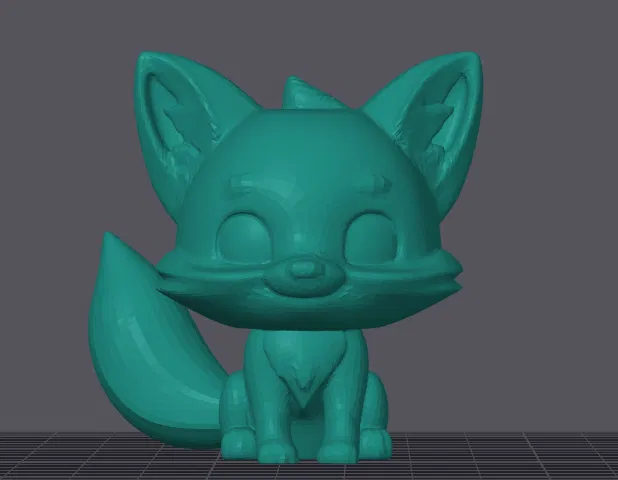 Mô Hình Chibi Fox - Chú Cáo Nhỏ Dễ Thương - Image 1