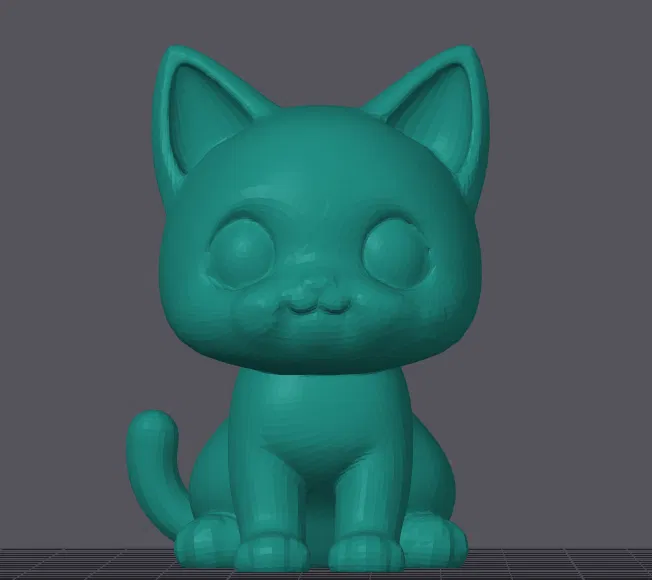 Mô Hình Mèo Chibi Dễ Thương - In 3D Trang Trí Quà Tặng - Image 1