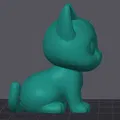 Mô Hình Mèo Chibi Dễ Thương - In 3D Trang Trí Quà Tặng - Thumbnail 2