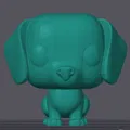 Mô Hình Chó Funko Pop 3D Đáng Yêu - Tải STL Miễn Phí - Thumbnail 1