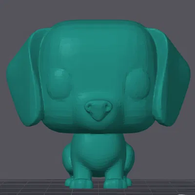 Mô Hình Chó Funko Pop 3D Đáng Yêu - Tải STL Miễn Phí