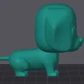 Mô Hình Chó Funko Pop 3D Đáng Yêu - Tải STL Miễn Phí - Thumbnail 2