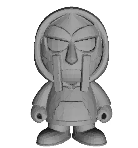 Mô Hình MF DOOM Chibi 3D - Quà Tặng Fan Hip Hop Độc Đáo - Image 1