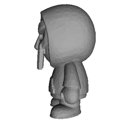 Mô Hình MF DOOM Chibi 3D - Quà Tặng Fan Hip Hop Độc Đáo - Image 2