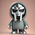 Mô Hình MF DOOM Chibi 3D - Quà Tặng Fan Hip Hop Độc Đáo - Thumbnail 3