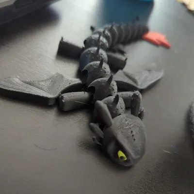 Đồ chơi Toothless khớp nối (Articulating Toothless Toy)