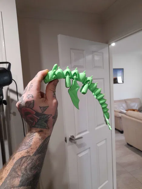 Đồ chơi Toothless khớp nối (Articulating Toothless Toy) - Image 3