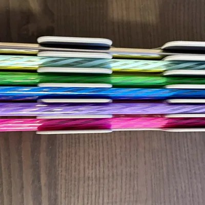 Khay Gridfinity Straw Organizer 2x5 đựng 30 ống hút