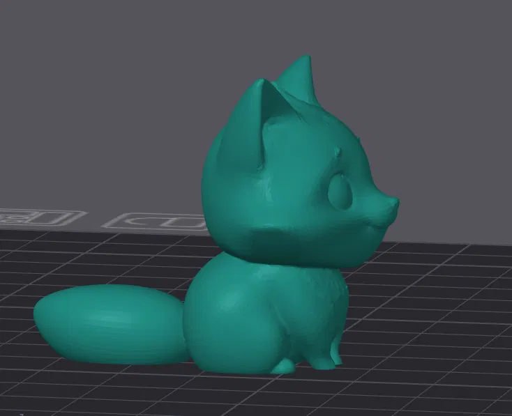 Mô Hình Cáo Con 3D Dễ Thương - Quà Tặng Độc Đáo - Image 2